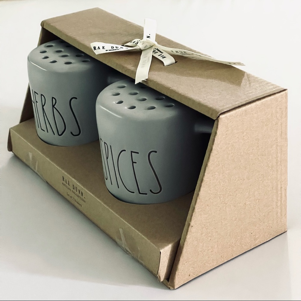 NIB Rae Dunn Herbs & Spices Shakers - Picture 2 of 7